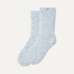 Women's Cozy Chenille Sock - SKY BLUE