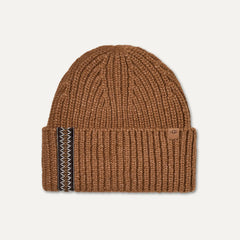 Men's Chunky Rib UGGbraid Beanie - CHESTNUT