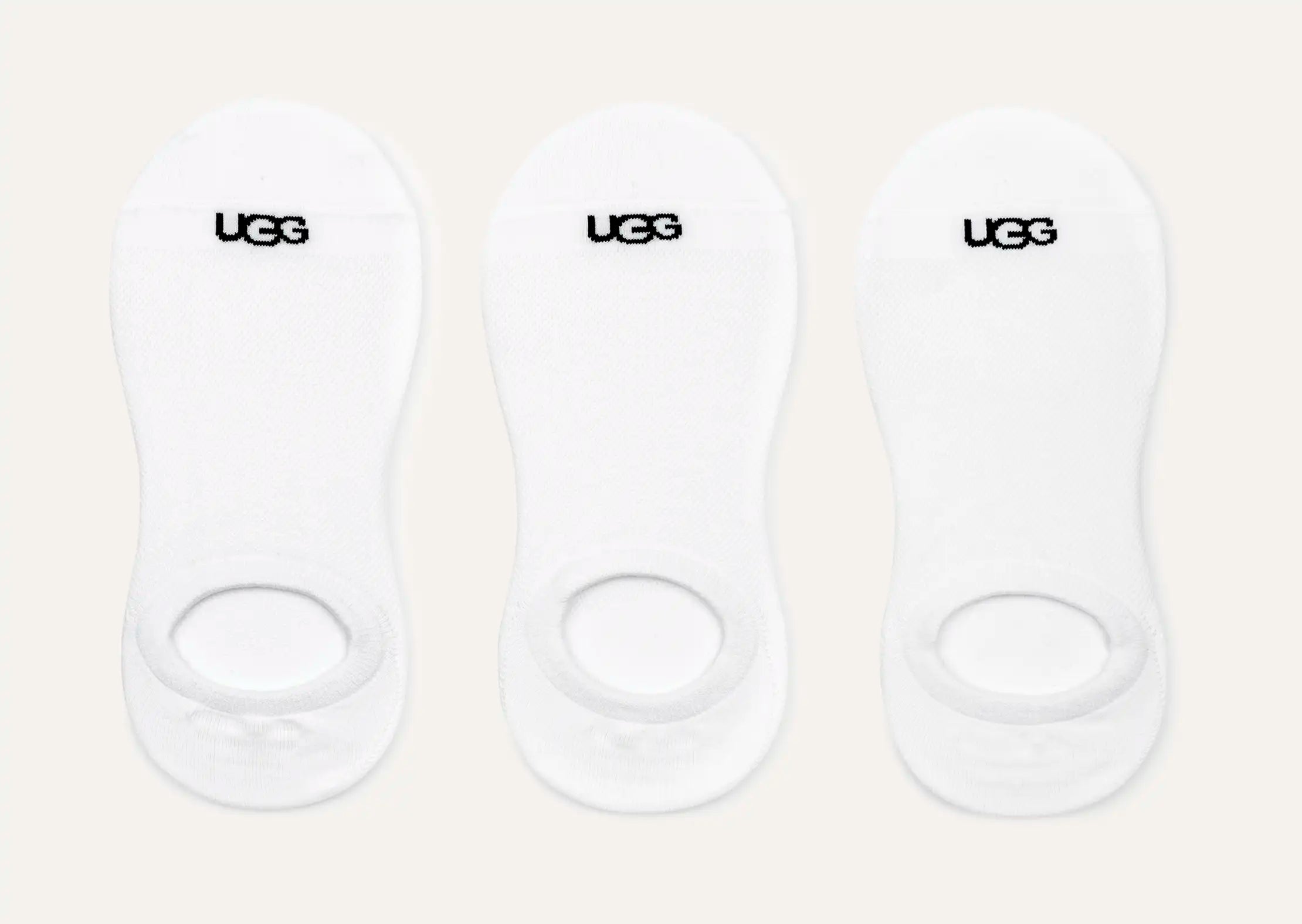 Women's Stela No Show 3 Pack - WHITE