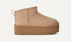 Women's Classic Ultra Mini Platform - SAND