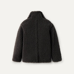 Women's Gertrude Short Teddy Coat - INK
