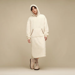 All Gender UGGfluff Oversized Hoodie - CREAM