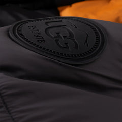 All Gender Kristian Conv Puffer Coat - BLACK / CREAM