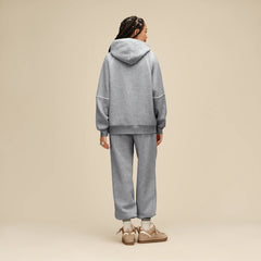 Women's Classic Hoodie - GREY HEATHER