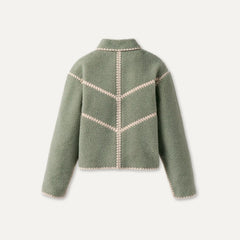 Ellison UGGfluff Shell Jacket - GREEN FOG HEATHER