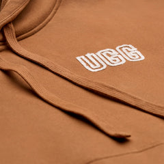Women's UGG Logo Hoodie - CHESTNUT