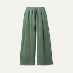 Women's Classic Wide Leg Pant - GREEN STONE