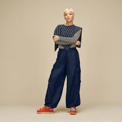 Women's Giavanni Balloon Cargo Pant - NAVY