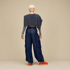 Women's Giavanni Balloon Cargo Pant - NAVY