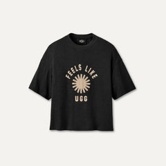 All Gender Feels Like UGG Tee - INK / CREAM
