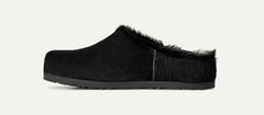 Women's Otzo Calf Hair Clog - BLACK