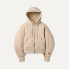 Women's Classic Full-Zip Hoodie - SAND HEATHER