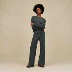 Women's Couria Straight-Leg Rib Pant - ARUGULA