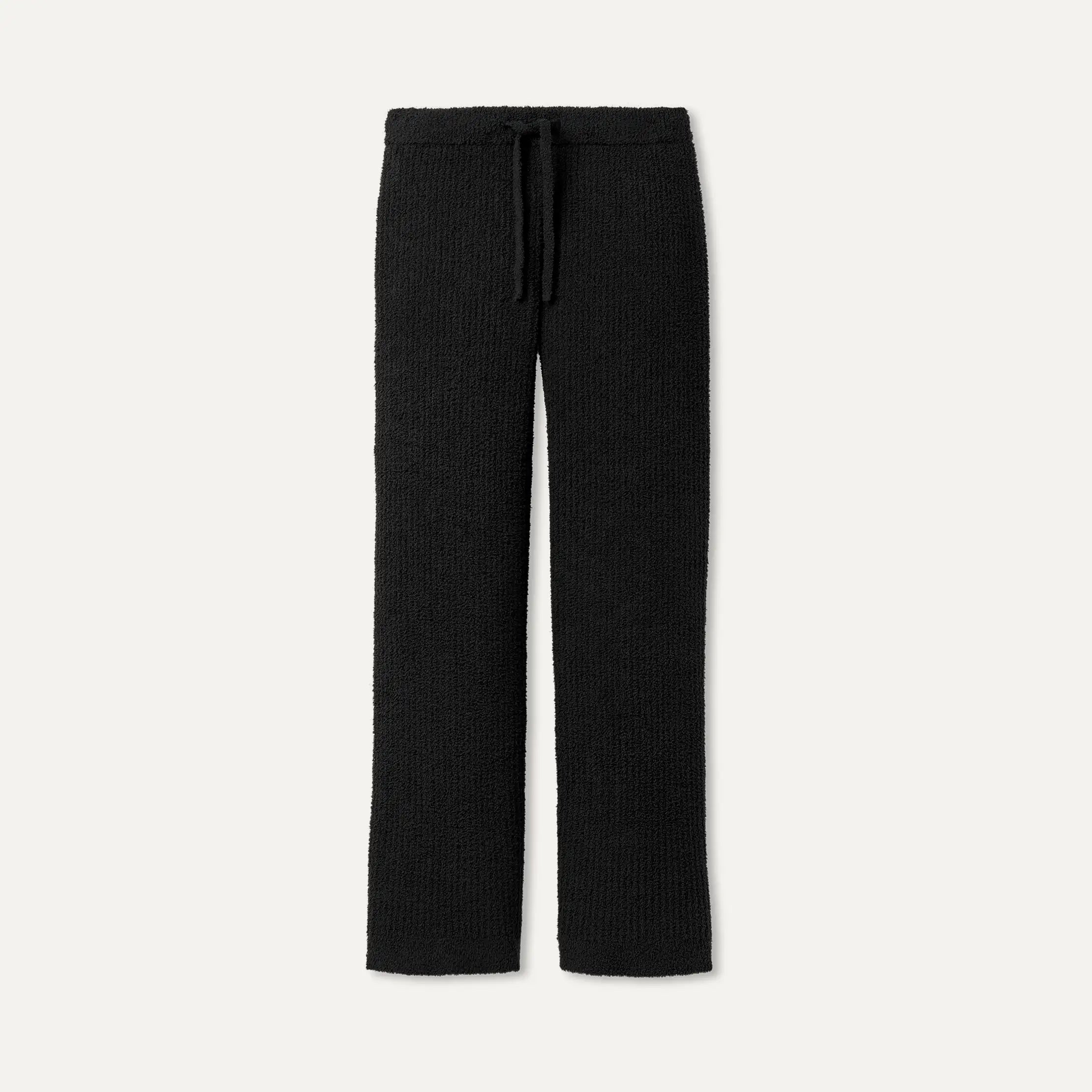 Women's Couria Straight-Leg Rib Pant - BLACK
