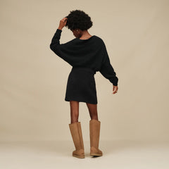 Women's Elzie Mini Skirt - BLACK