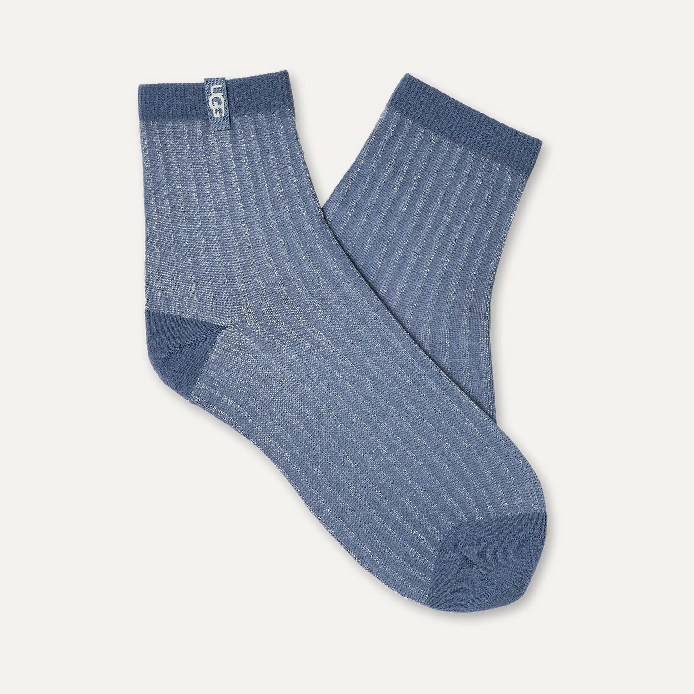 Women's Plora Shimmer Quarter - TAHOE BLUE