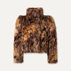 Women's Tesie Toggle Jacket - BURNT CEDAR MULTI