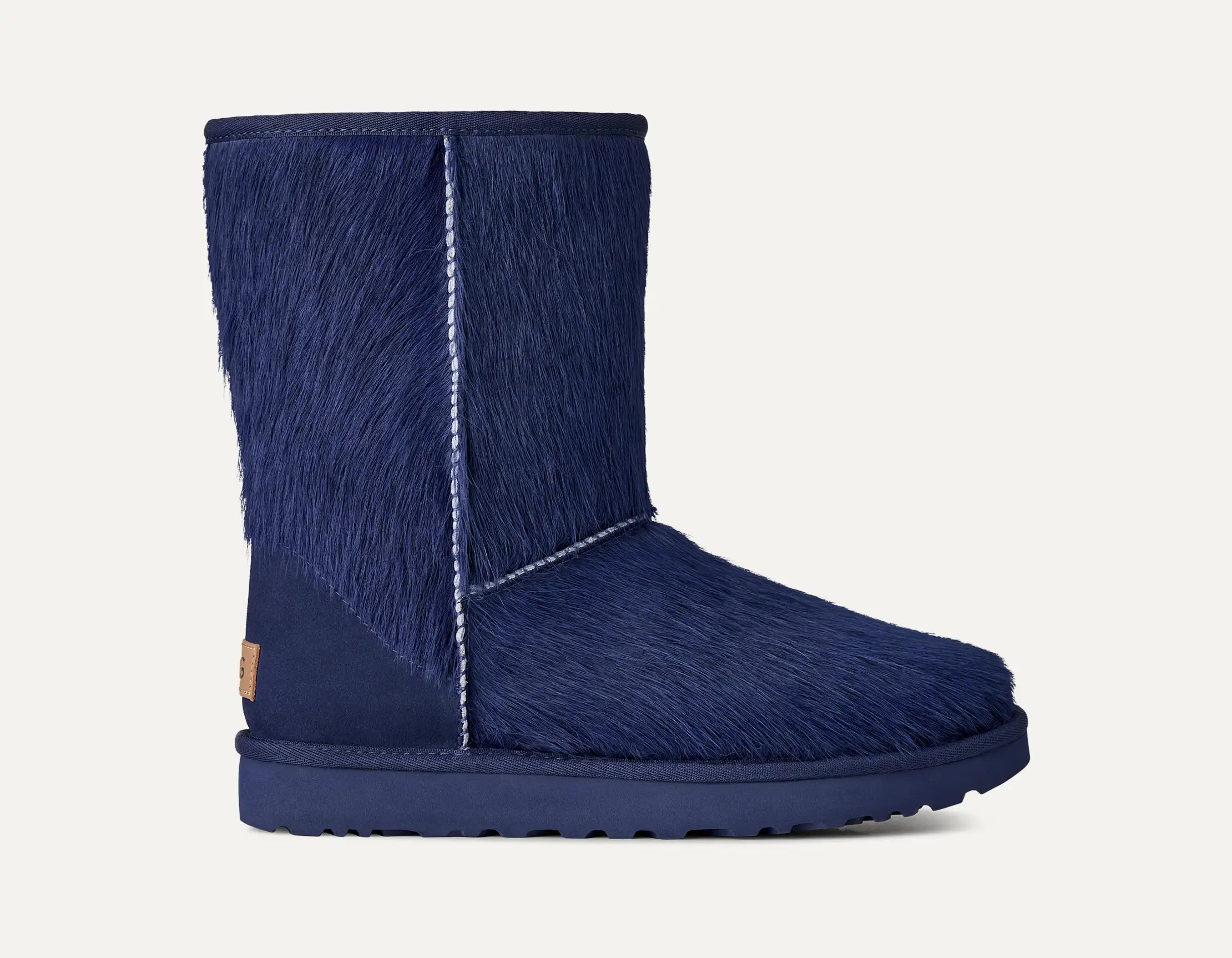 Women's Classic Short Calf Hair - HIGH-VOLTAGE BLUE