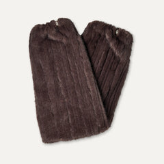 Women's Ismay Faux Fur Legwarmer - BURNT CEDAR