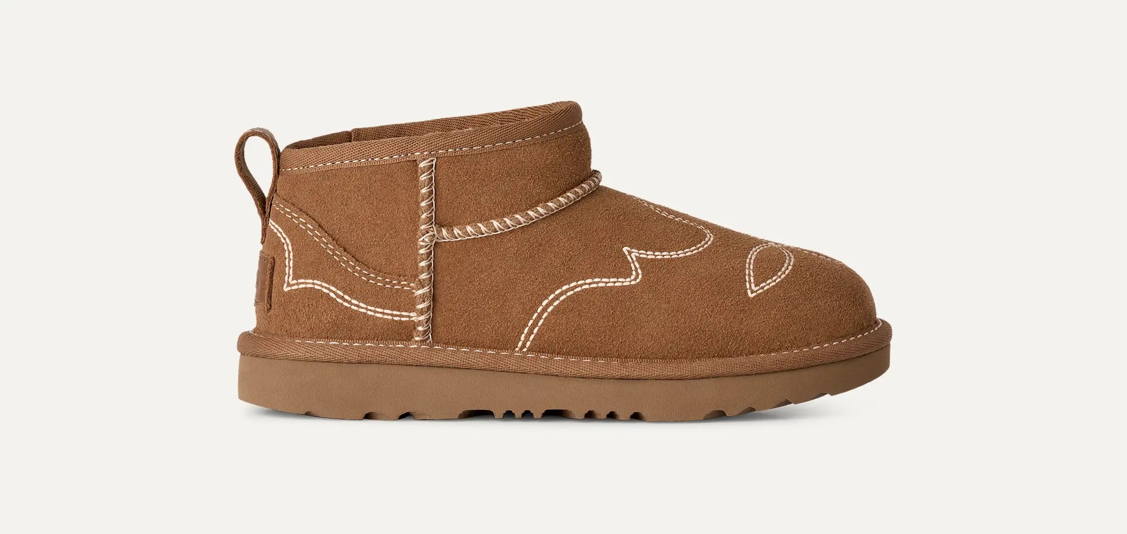Kids' Classic Ultra Mini Western - CHESTNUT