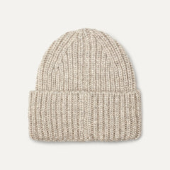 Women's Chunky Rib Beanie - LIGHT GREY