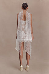 Zoey Lace Scarf - Ivory