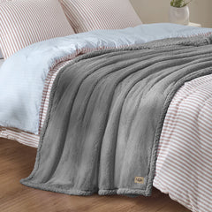 Home Cynthia Throw 50" x 70" - SEAL GREY