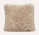 Home Sheepskin Pillow - SAND