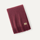 Home Margot Throw 50" x 70" - COFFEE BERRY