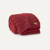 Home Shira Throw 50" x 70" - COFFEE BERRY