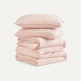 Home Devon Texture Comf Set F/Q - HIMALAYAN SALT