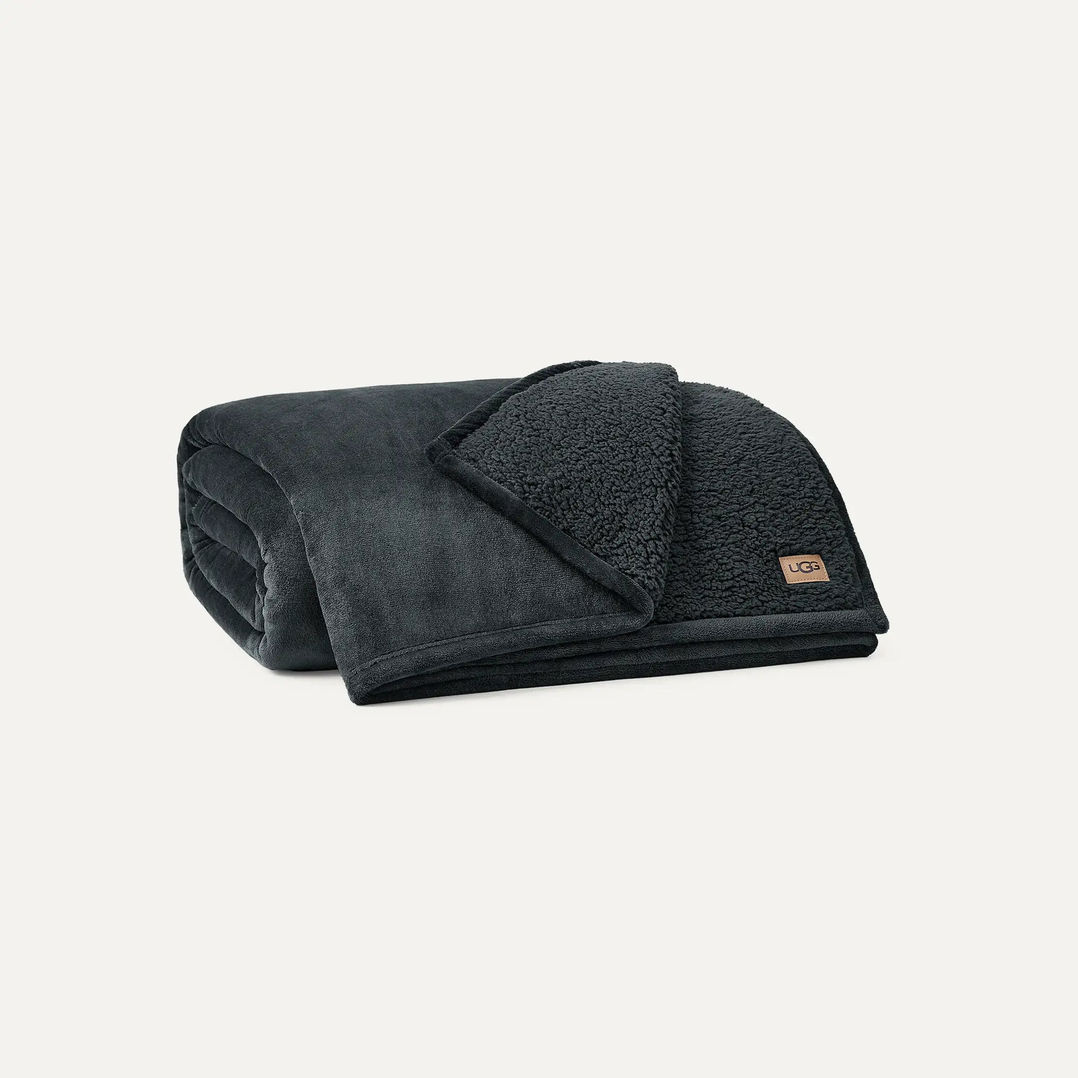 Home Avery XL Throw 90"x92" - CHARCOAL