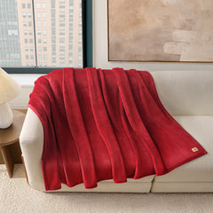 Home Coco XL Throw 90"x92" - COFFEE BERRY