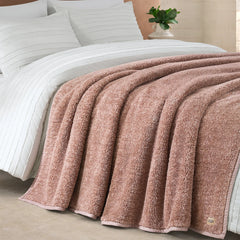 Home ClassicUGGfluff XL Throw 90x92 - ROSEWOOD