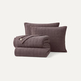 Home Campo Comforter Set King - BURNT CEDAR