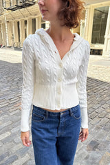 Aura Cable Knit Cardigan