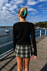 Riley Plaid Skirt