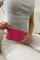 Pink with Red Polka Dots