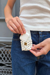 Heart Print Mini Bag Keychain