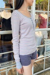 Zelly Striped Top
