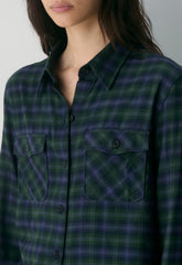 Maple Shirt - ANDERS CHK ADML/SCARAB