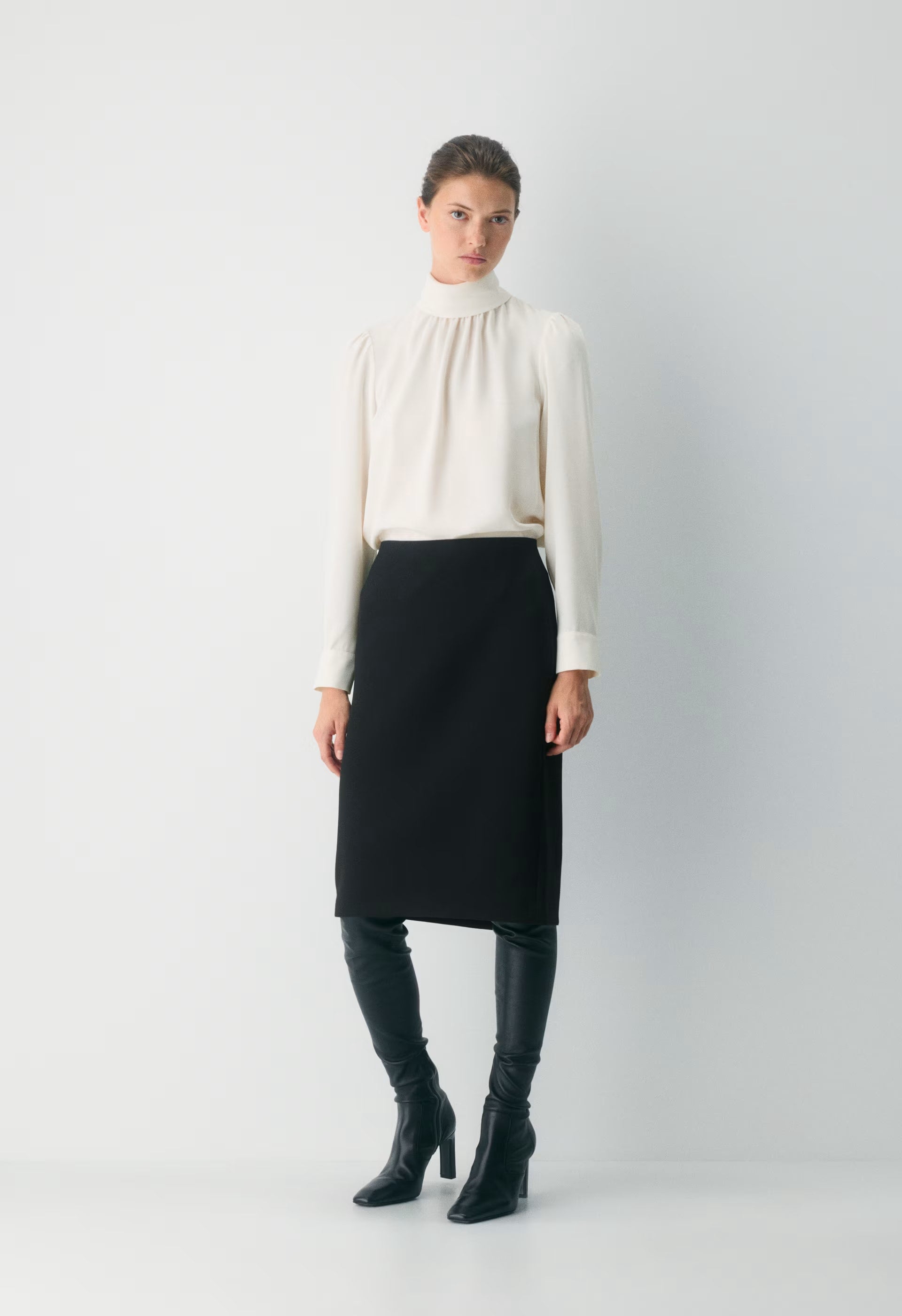 Madiselle Blouse - LIGHT BIRCH