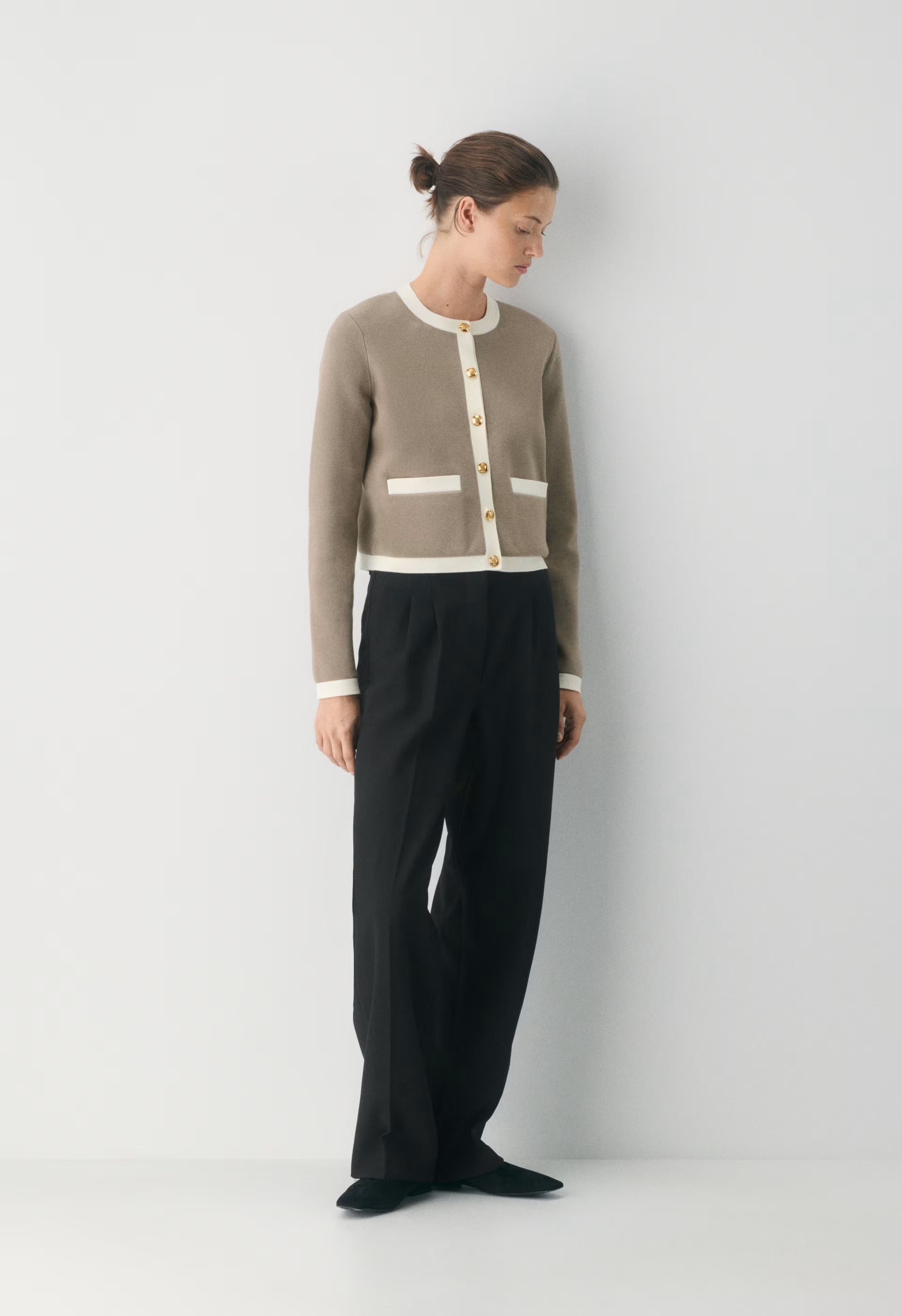Approach Cardigan - Wonder Yarn - NOMAD TPE/ LIGHT BIRCH