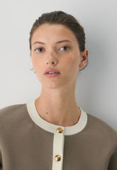Approach Cardigan - Wonder Yarn - NOMAD TPE/ LIGHT BIRCH