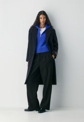 Essential Cashmere Idyllic Zip Hoodie - ABLAZE BLUE
