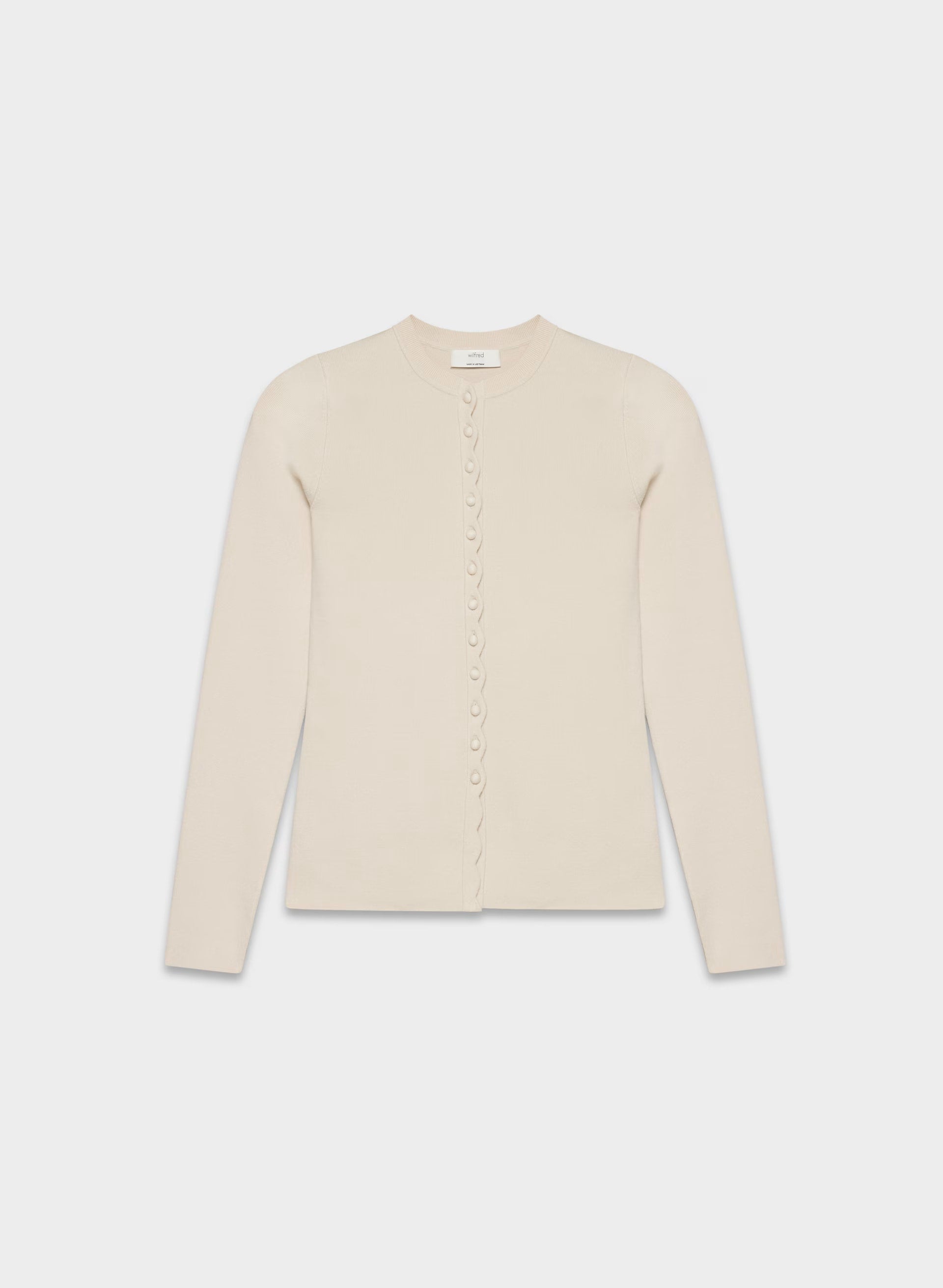 Shelly Cardigan - Wonder Yarn - MATTE PEARL