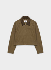 Barkley Lightweight Workwear Jacket - CELLO BROWN