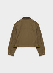 Barkley Lightweight Workwear Jacket - CELLO BROWN