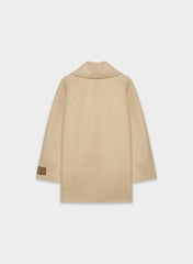 The Mezzanine Double-Faced Coat - Luxe (Re)Wool - GOLD CAMEL