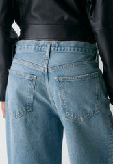 AGOLDE Low-Slung Baggy Jean - LIBERTINE